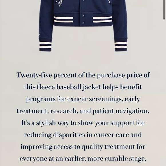 NEW Ralph Lauren Pink Pony Fleece Baseball Jacket - Picture 12 of 13